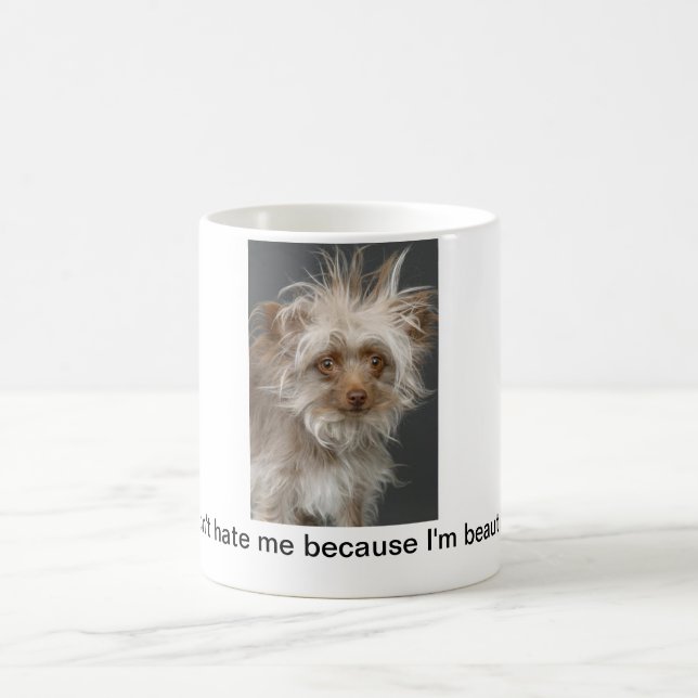 ¡No me odie porque soy hermoso! - Taza (Centro)