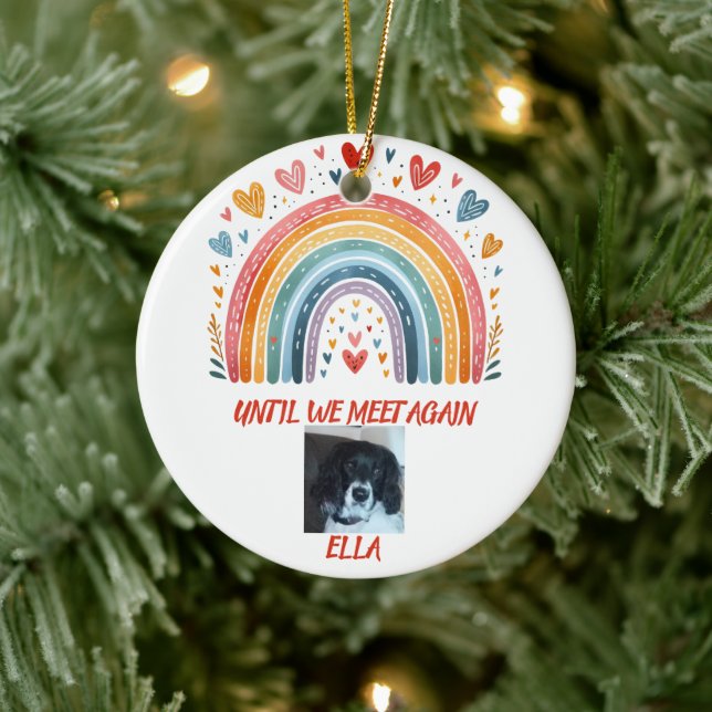 No-me-olvides Adorno Navideño Puente Arcoíris  (Árbol)