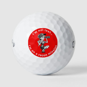 No me perdí las bolas de golf de Callaway Warbird