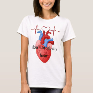 No me rompas el corazón - Camiseta de arte emocion