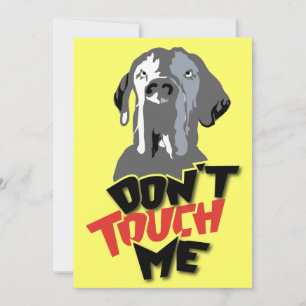 ¡No me toques!