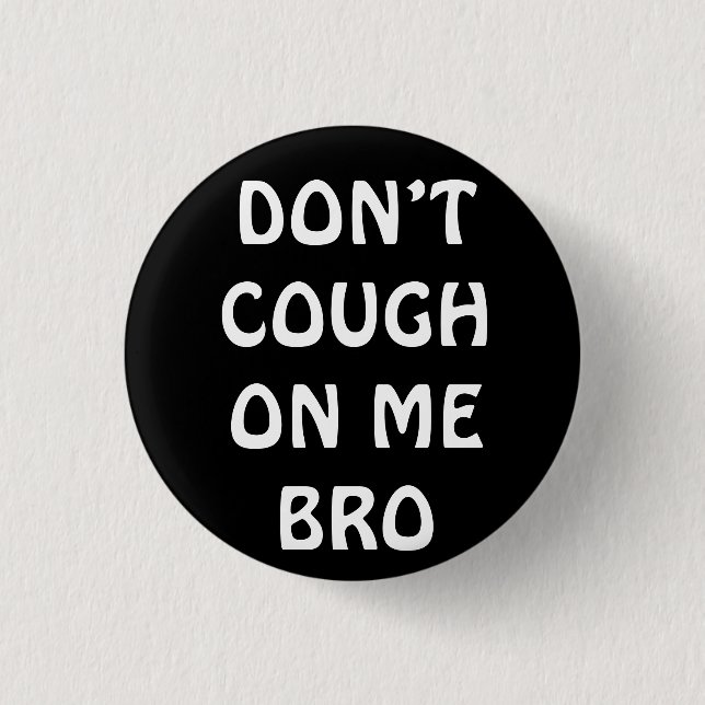 No me toques botón de pinza (Anverso)