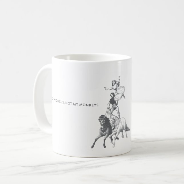 No mi circo no mi taza de café de los monos (Anverso izquierdo)