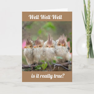 NO MIRAS UN DÍA SOBRE LA TARJETA DE CUMPLEAÑOS "39