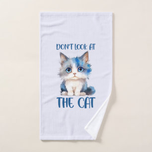 No mires al gato - Adorable gatito azul