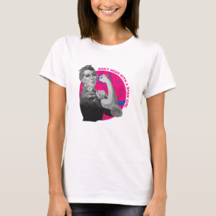 No mires con camiseta Chica STEM