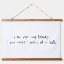 No mis fracasos Madera tapada tapiz de pared