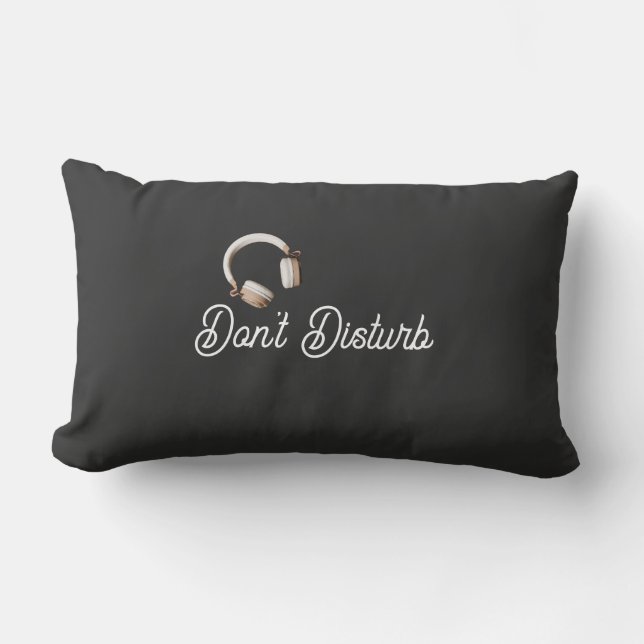 No molestar almohada (Anverso)