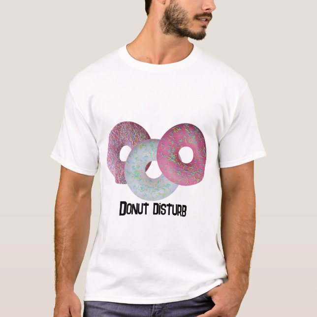 ¡No moleste! Camiseta (Anverso)