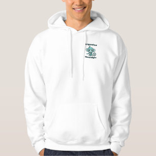 No monkey alrededor alrededor sudadera con capucha