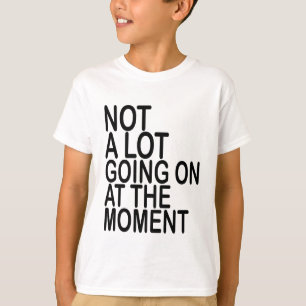 No mucho yendo en en el momento las camisetas