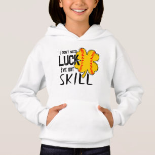 No necesito suerte, tengo diseño de softball de ha