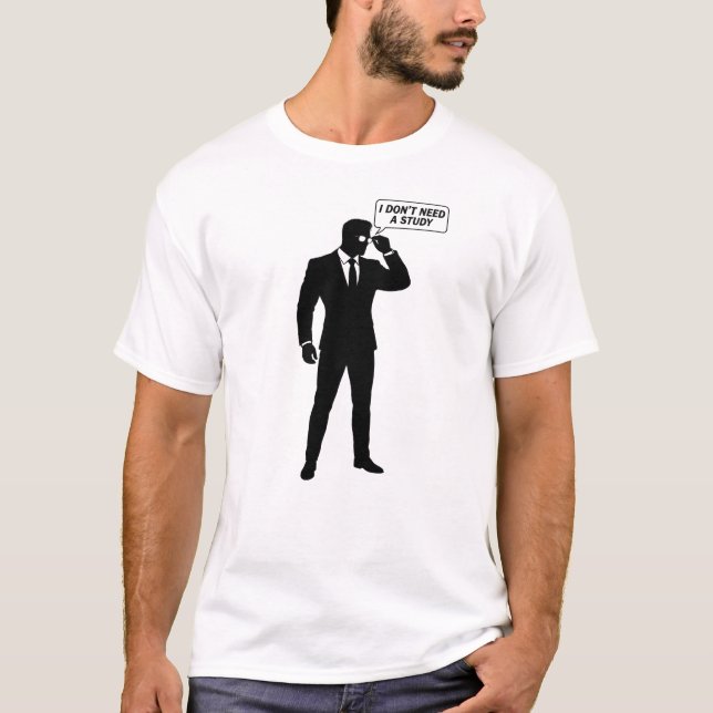 "No necesito un estudio" camiseta (Anverso)