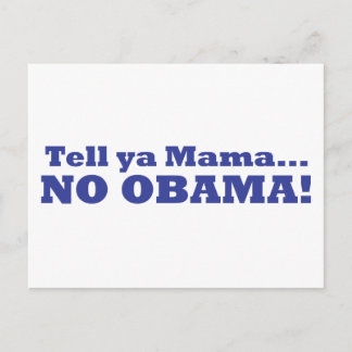 ¡No Obama! Postal