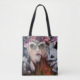 "No oiga la ninguna" bolsa de asas malvada