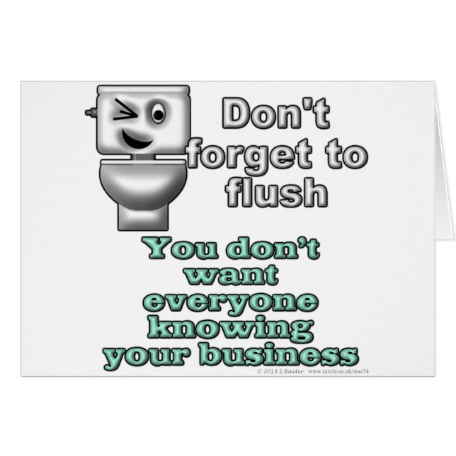 No olvide limpiar con un chorro de agua. Usted no (Anverso (Horizontal))