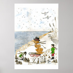 ¡No olvide llevar sus botas! Impresión del poster