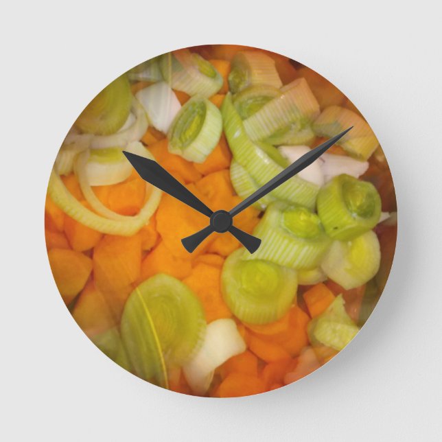 No olvide preparar el reloj de pared veg 1 (Anverso)