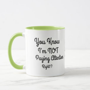 No pagar la taza de café de la atención
