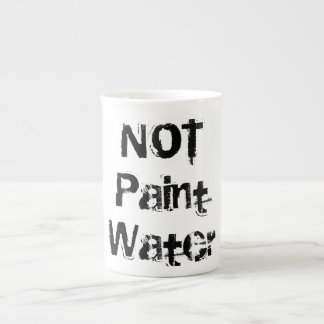 ¡NO Paint Water, la taza favorita del artista!