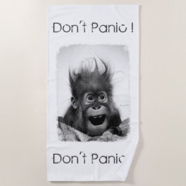 ¡NO PÁNICO! Toalla de playa