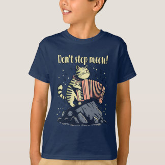¡No pares Meow! ¡Rockea, gatito! Camiseta