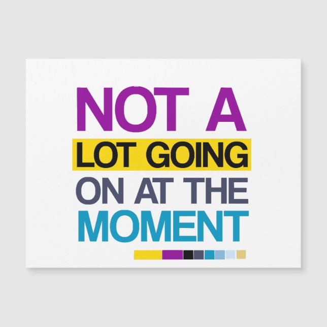 No pasa mucho en la psique tipográfica de momento (Anverso)