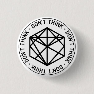 No pensar el botón Rótulo de carretera