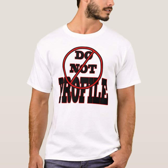 No Perfil - Camiseta (Anverso)