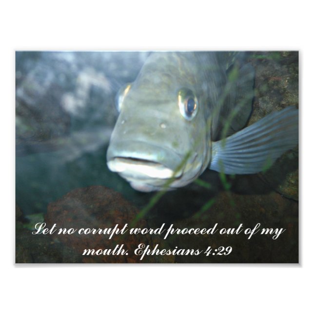 No permita una foto de palabra corrupta (Frente)