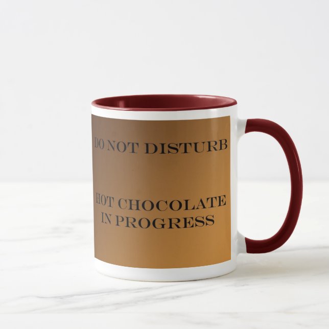 No perturbe la taza (Derecha)