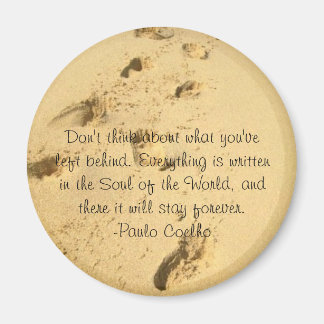 No pienses en lo que has dejado detrás del imán