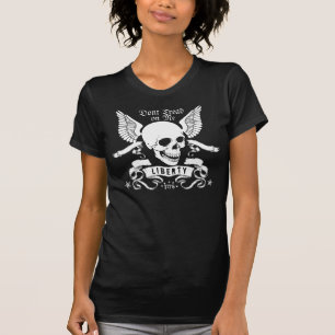 "No pise en mí" la camiseta gráfica