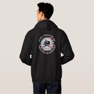 No pise en mí la sudadera con capucha