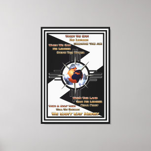 ¡No podemos comer dinero! Imprimir lienzo