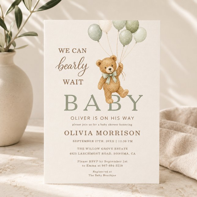 No Podemos Esperar Más Invitación de Baby Shower V (Subido por el creador)