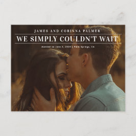 No podíamos esperar la invitación boda