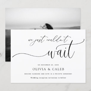 No podíamos esperar la Invitación matrimonial