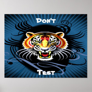 No prueben posters
