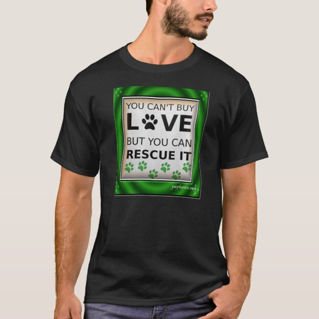 No puede comprar la camiseta del amor (Anverso)