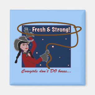 No puede encajonar el imán de las vaqueras