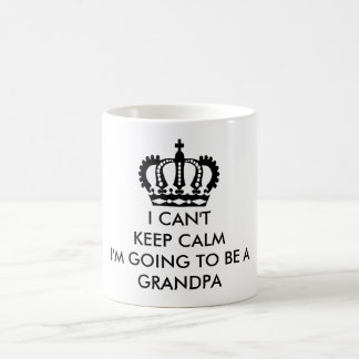 No puede guardar la calma, taza del abuelo