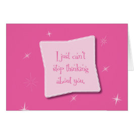 No puede parar el pensar en usted