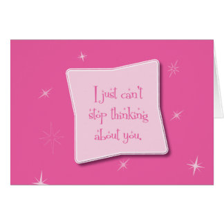 No puede parar el pensar en usted