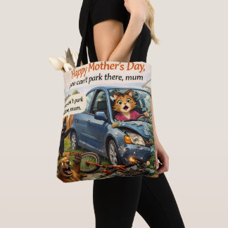 No puedes aparcar ahí, mamá. Bolsa de mano del Día