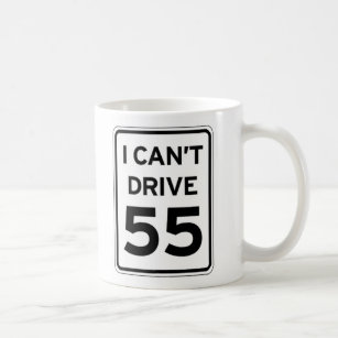 No puedo conducir la taza de café 55