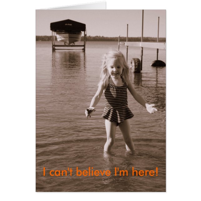 ¡No puedo creer que esté aquí! (Frente)