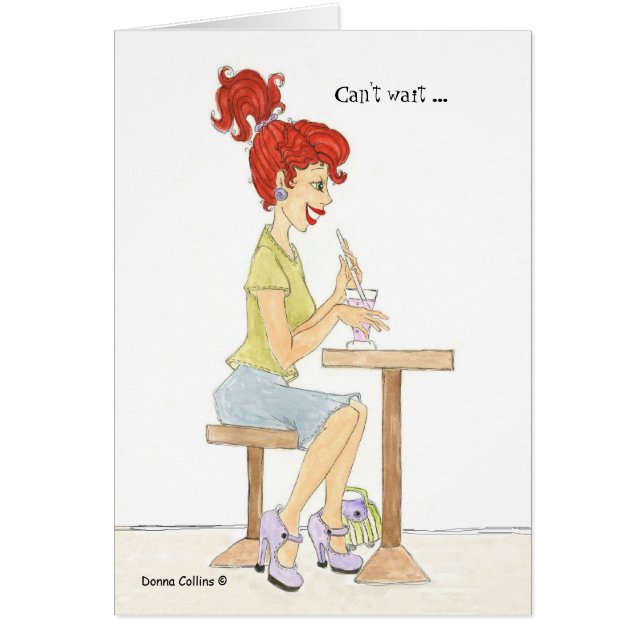 No puedo esperar Chica soda (Frente)