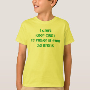 No puedo mantener la calma en la camiseta
