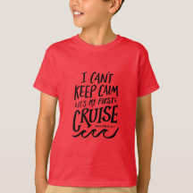 No puedo mantener la calma, es mi primera camiseta